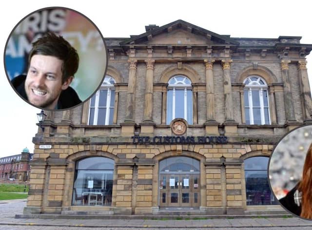 Jade Thirlwall and Chris Ramsey are delighted the Customs House has secured the funds to help it reopen.