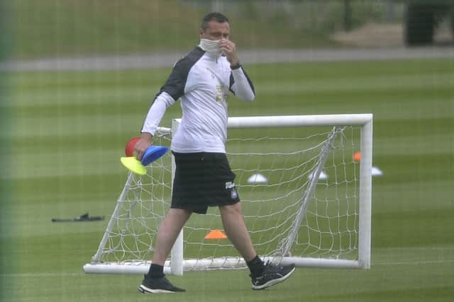 The Newcastle United squad returned to small group training last week.