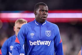 West Ham United's Kurt Zouma.