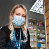 Jarrow pharmacist Louise Lydon is among those taking part in the home vaccination scheme.