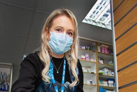 Jarrow pharmacist Louise Lydon is among those taking part in the home vaccination scheme.