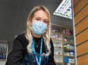 Jarrow pharmacist Louise Lydon is among those taking part in the home vaccination scheme.