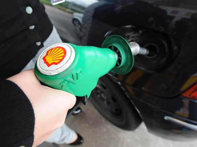 Petrol prices rocket.