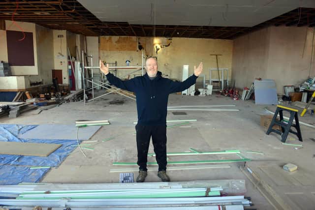 Brian Cairns is turning the former club into an auction house.