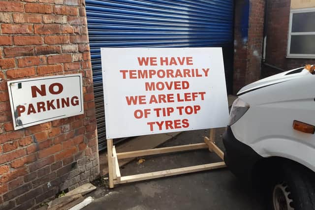 Garden Lane Garage has temporarily moved to a much smaller workshop on the Evans Yard site.