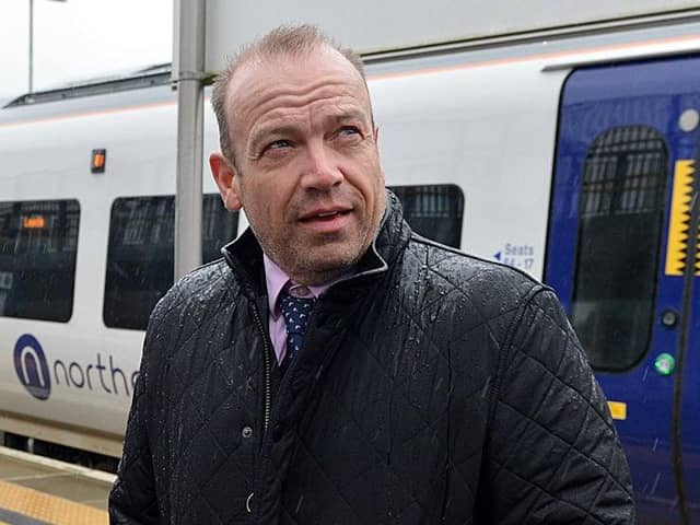 Rail Minister Chris Heaton-Harris