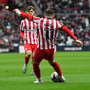 Lynden Gooch playing for Sunderland against Hull City.