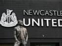 The statue of Sir Bobby Robson, former manager of Newcastle United outside St. James's Park (Photo by Alex Livesey/Getty Images)