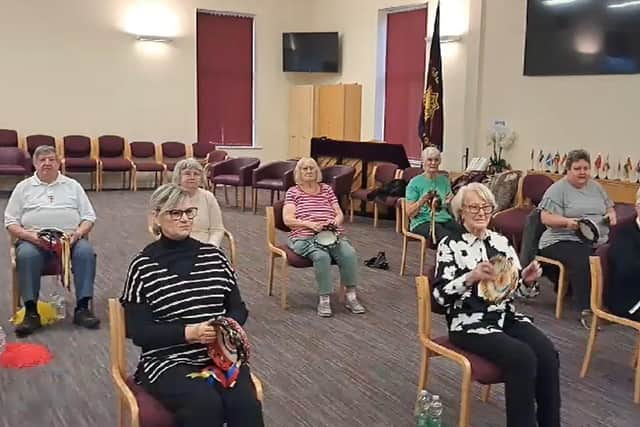 Exercise classes held at Gateshead Salvation Army