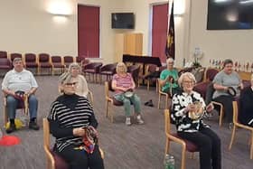 Exercise classes held at Gateshead Salvation Army