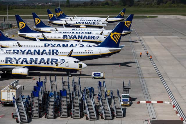 Ryanair have announced that they are aiming to get 40% of their flights up and running as of July 1. Photo: Getty Images.