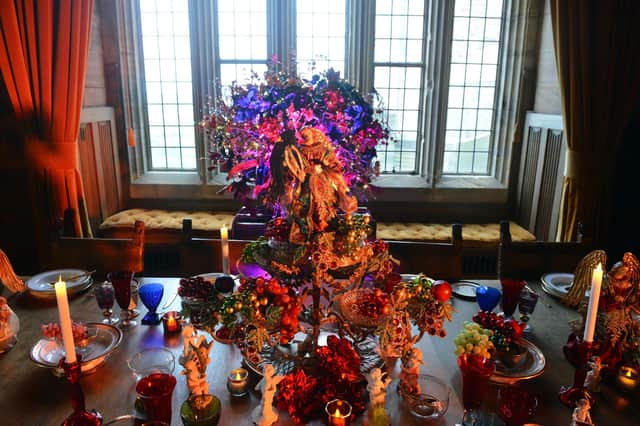 Saints & Angels Christmas event at Bamburgh Castle.