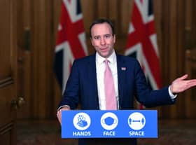 Health Secretary Matt Hancock will update MPs today