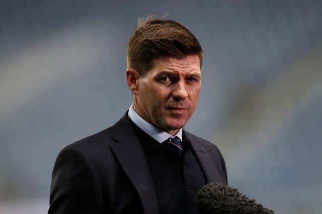 Steven Gerrard, Manager of Rangers. (Photo by Ian MacNicol/Getty Images)