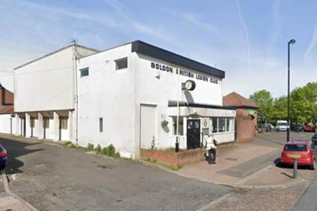 The clock previously hung outside Boldon's Royal British Legion building