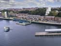 Plans for a new Shields Ferry landing at North Shields Fish Quay. Photo: Nexus.