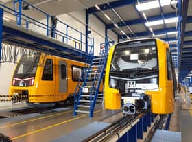Inside the new Metro carriages