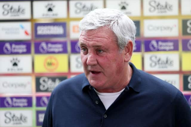 Former Newcastle United head coach Steve Bruce.