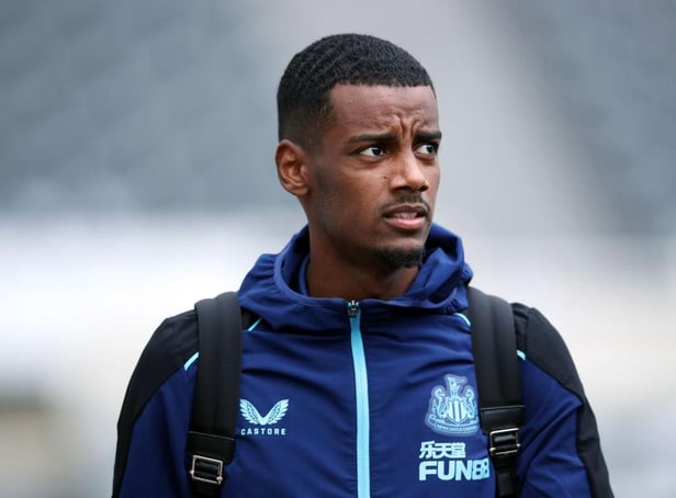 Newcastle United striker Alexander Isak.