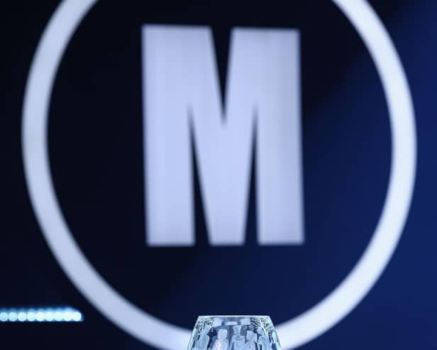 Mastermind glass bowl trophy