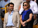 Newcastle United co-owners Amanda Staveley and Mehrdad Ghodoussi.
