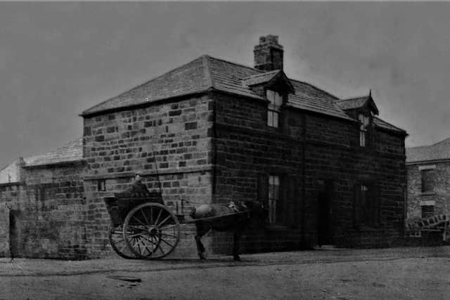 North Lodge and coachman's house in 1907.