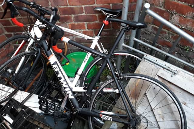 Police went on to find two stolen bicycles that had been stashed outside a property where he was temporarily residing on Beach Road, South Shields.