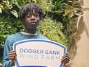 South Shields student Ethan Ofosu has received a scholarship from Dogger Bank Wind Farm.