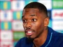 England's Ivan Toney during a press conference at St. George's Park, Burton-on-Trent.