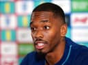 England's Ivan Toney during a press conference at St. George's Park, Burton-on-Trent.