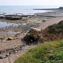 Jacky's Beach lies between Whitburn Bay at Seaburn and The Wherry, near Marsden. (Photo by David Allan)