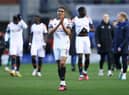 Leeds United loanee Cody Drameh playing for Luton Town. (Photo by Cameron Smith/Getty Images)