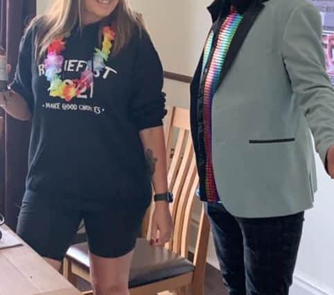 Stephen Sullivan hosted the virtual festival, organised by Natalie.