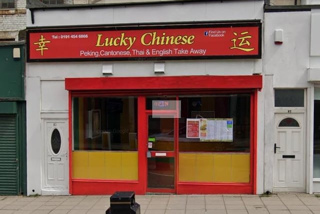 Lucky Chinese on Fowler Street in South Shields has a 4.3 rating from 46 Google reviews.
