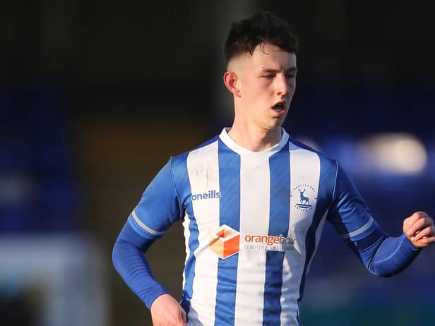 Joe White spent the second half of last season on loan with Hartlepool United. (Credit: Mark Fletcher | MI News)