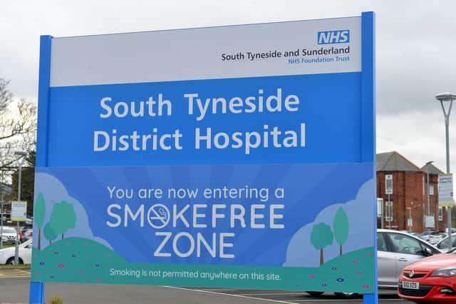 South Tyneside District Hospital.