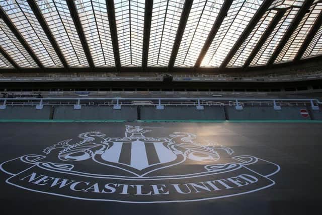 St James's Park, Newcastle (Photo by LINDSEY PARNABY/POOL/AFP via Getty Images)