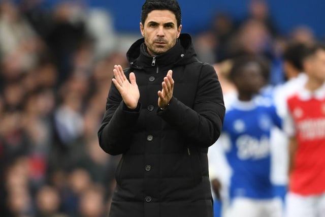 Defeat to Everton and a draw with Brentford will have slightly dampened spirits at Arsenal, but the Gunners remain Premier League leaders under Arteta.