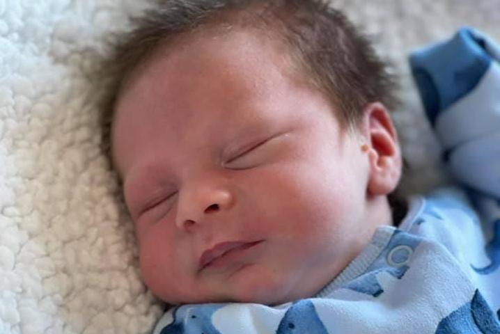Danielle Brooklyn Carr, said: "Rio Shane Mel Oxley, born on his great grandads birthday 07/03/2021. Weighing 6lb 1oz."