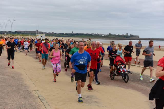 Hundreds of runners took part in the first South Shields parkrun on Saturday since Covid-19 halted events last year.