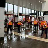 South Shields Interchange. on the day of the Great North Run 2023.   Pic via Nexus.