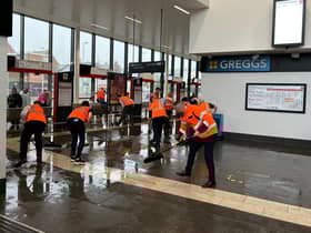 South Shields Interchange. on the day of the Great North Run 2023.   Pic via Nexus.