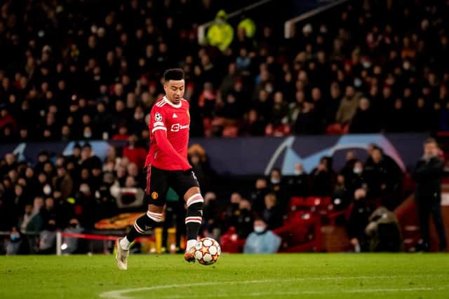 Jesse Lingard of Manchester United (Photo by Ash Donelon/Manchester United via Getty Images)