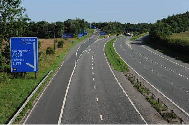 The A1(M) was closed until Saturday, July 17, to allow for investigations to be carried out by Durham Constabulary.