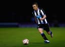Shane Ferguson during his time with Newcastle United  (Photo by Clive Mason/Getty Images)