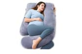 Get a better night's sleep with the Momcozy U Shaped Pillow.