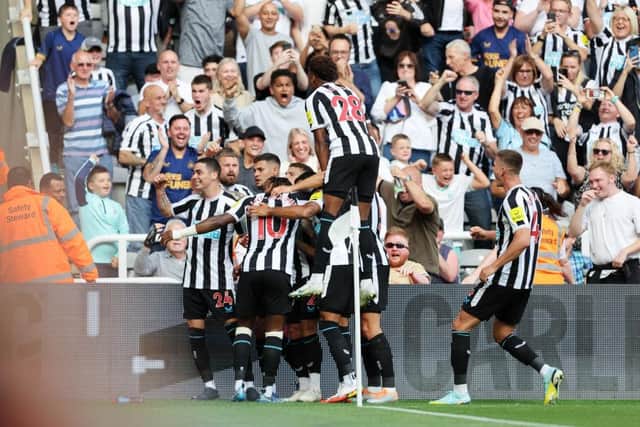 Newcastle United's FIFA 23 ratings have been released (Photo by Clive Brunskill/Getty Images)
