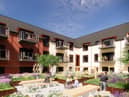 CGI image of how new extra care scheme at Chuter Ede site could look