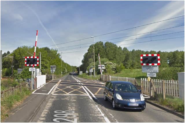 Network Rail has reassured drivers that the Boldon Lane level crossing is safe. Image by Google Maps.