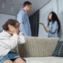 Domestic abuse that happens around children can have a major impact on them. Photo posed by models